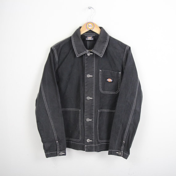 Vintage 90s Denim Jacket Size S Dickies - Etsy