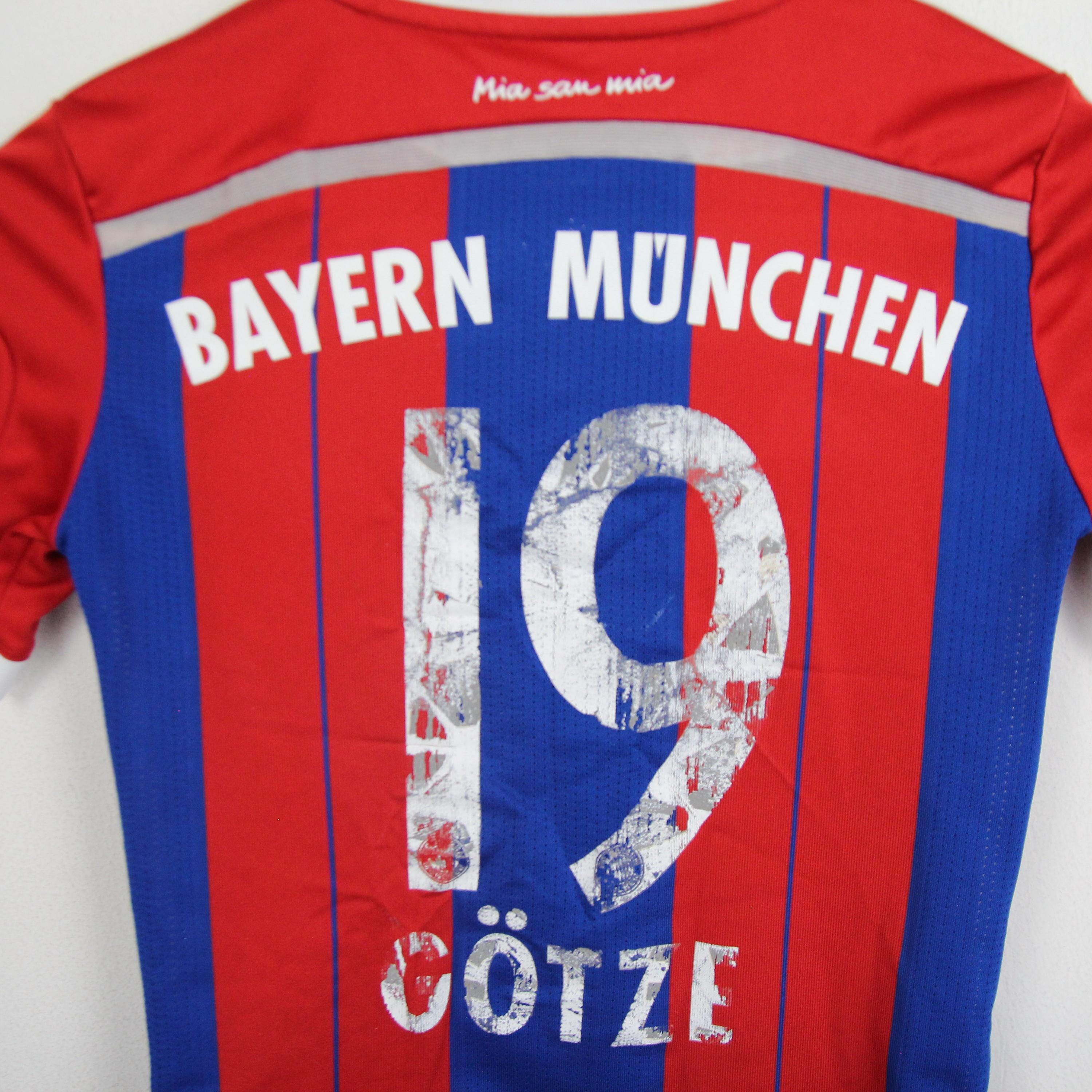 Vintage T-shirt Jersey Size 140 (children's Size) Bayern Munich