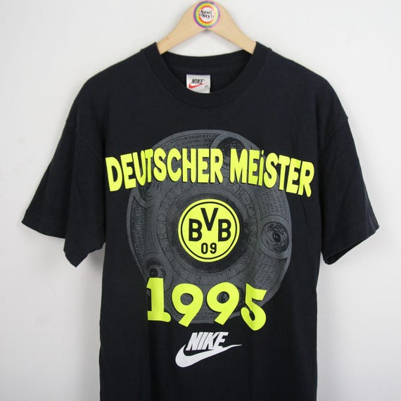 Vintage T-shirt Size M BVB Borussia Dortmund German Champion