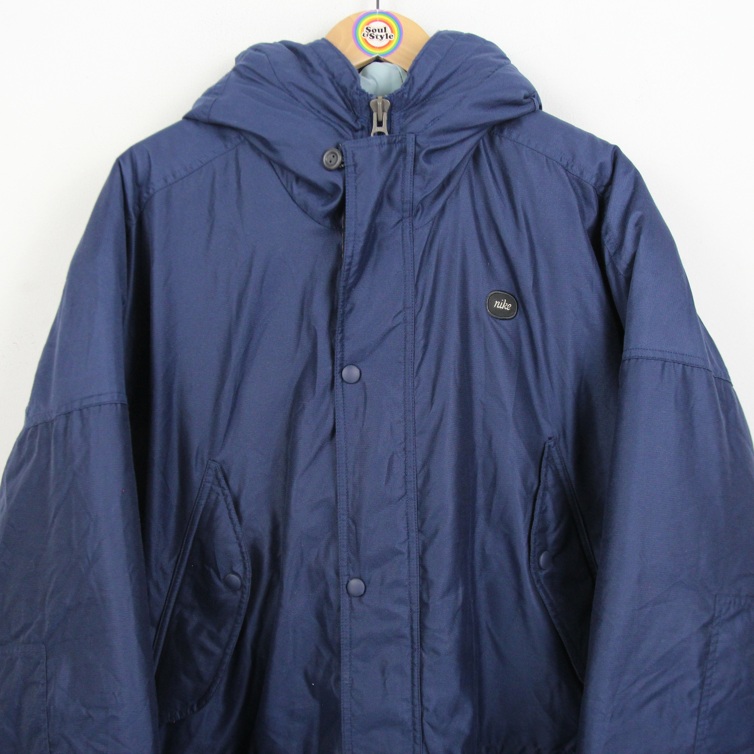 Vintage 90s Nike Ski Jacket Skiblouson Winter Jacket Size XL