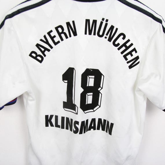 Vintage T-shirt Jersey Size XS (164) Bayern Munich 1997-98 Away