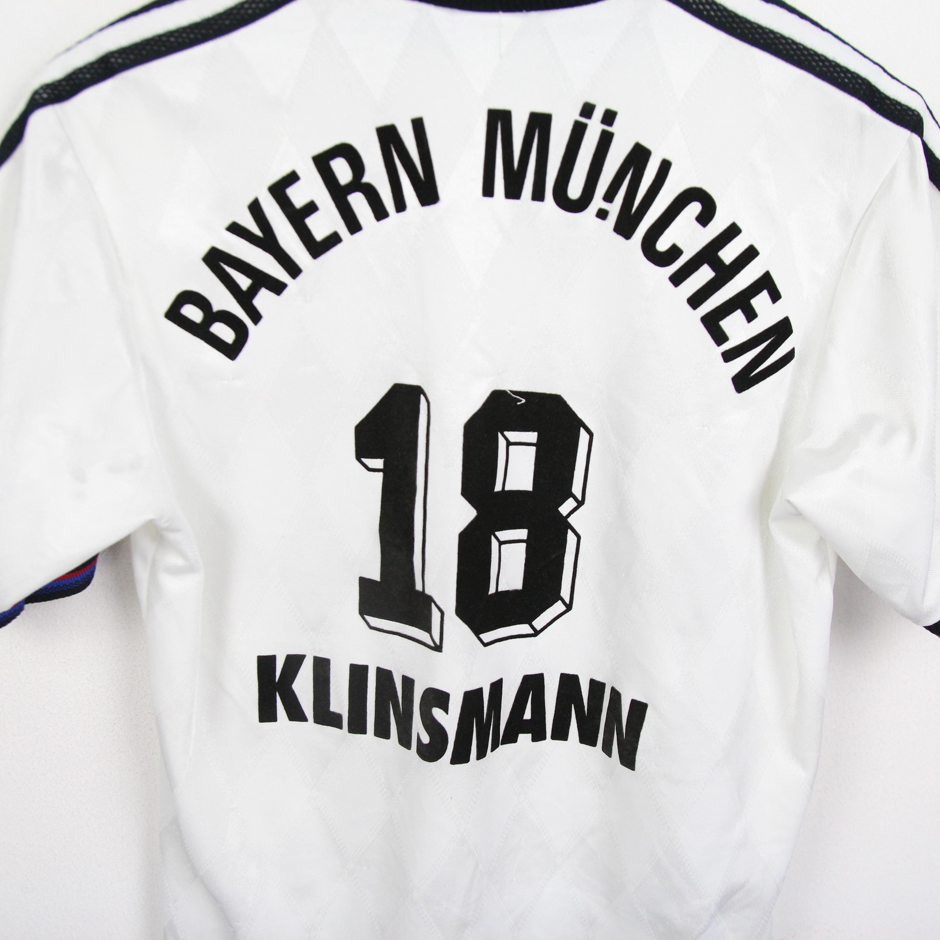 Vintage T-shirt Jersey Size XS (164) Bayern Munich 1997-98 Away