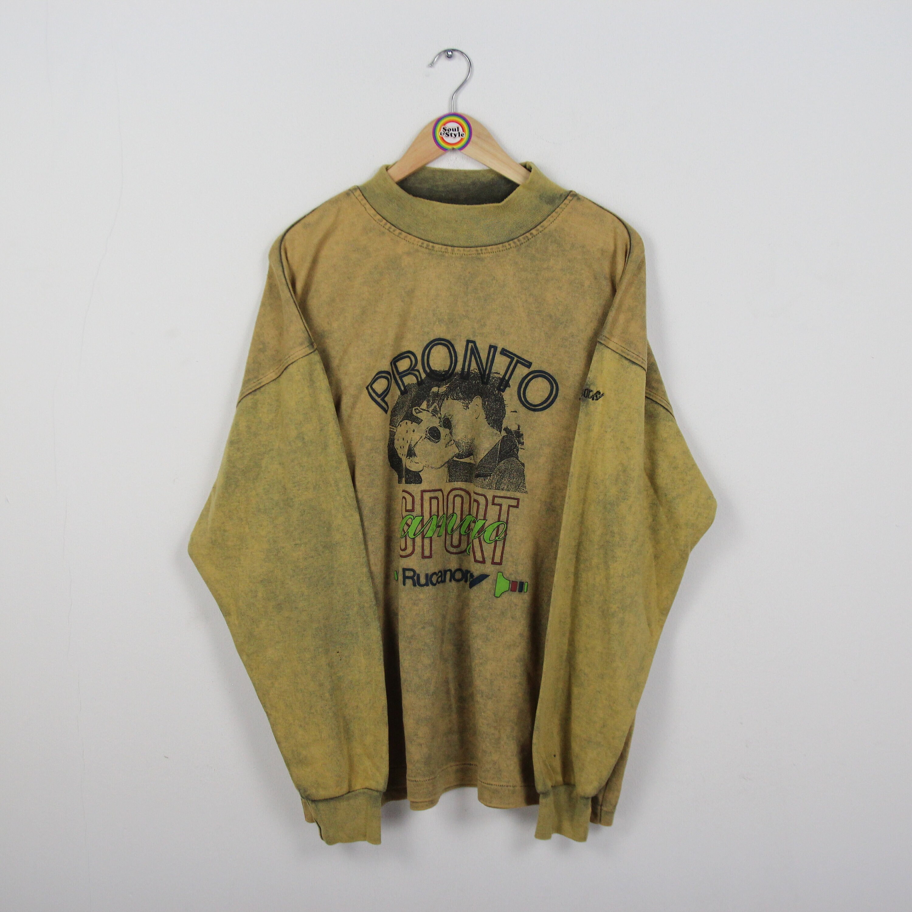 Zonder Schoolonderwijs Vrijwillig Vintage 90s Sweatshirt L Rucanor Sport is an Art - Etsy