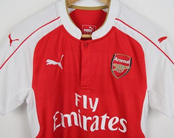 SAMPLE Vintage T-shirt Jersey Size S Arsenal FC 2015-2016 Home 15