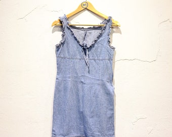 Vintage Denim Dress Size S