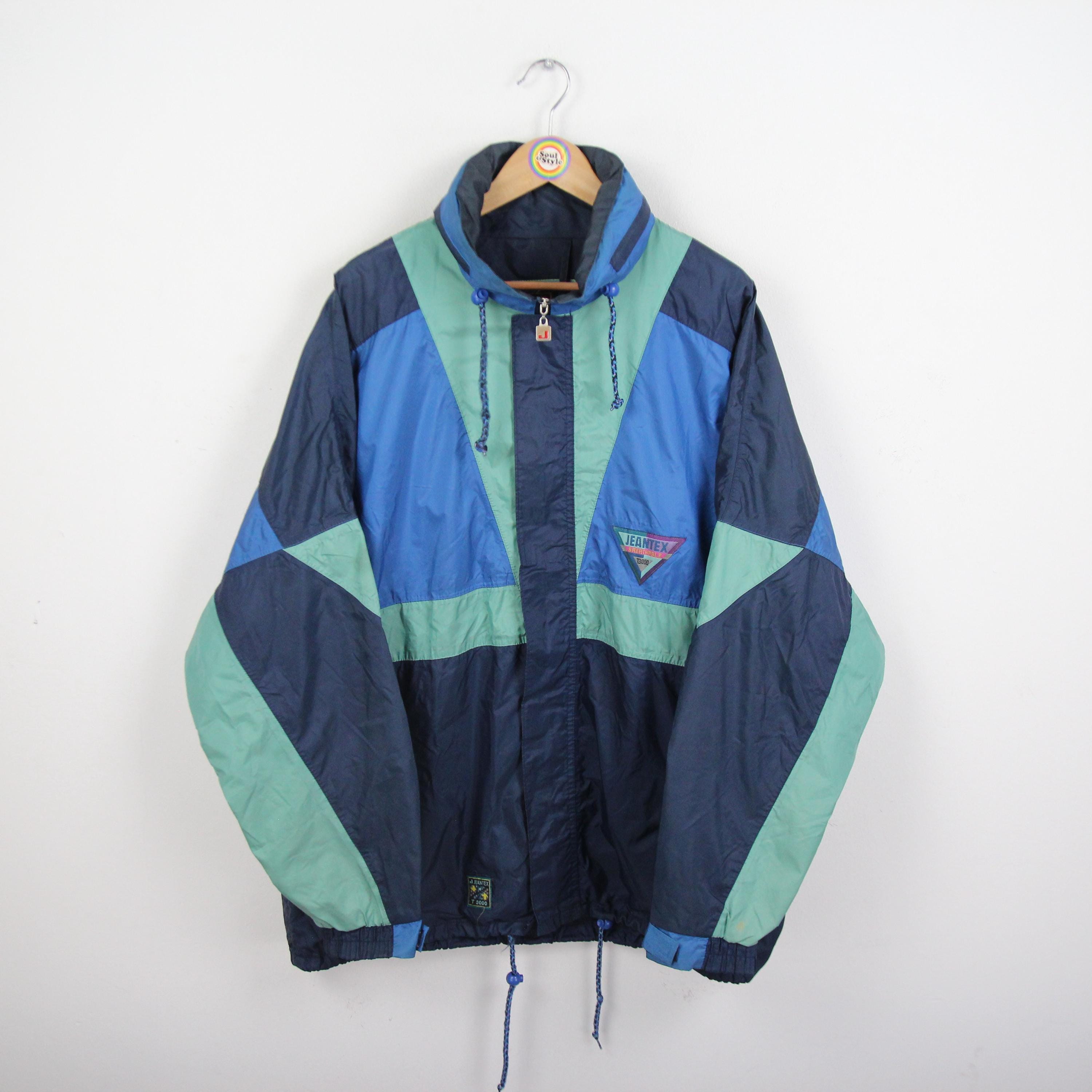 古着 90s WEATHERPROOF ブルゾン Vintage 90s Rain Jacket Pullover Jacket XL Jeantex