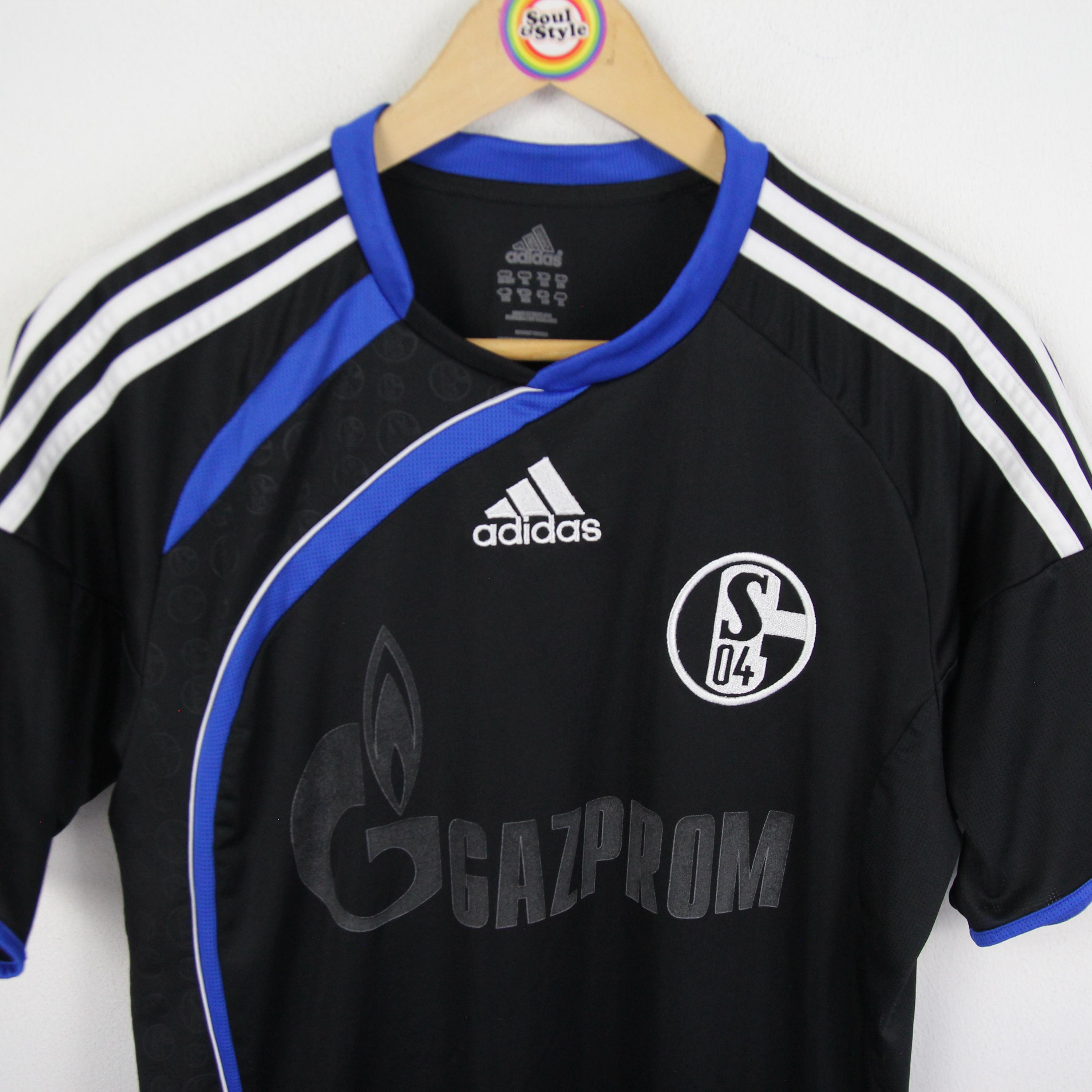 Vintage T-shirt Jersey Size M FC Schalke 04 2009-10 Away 2009 2010