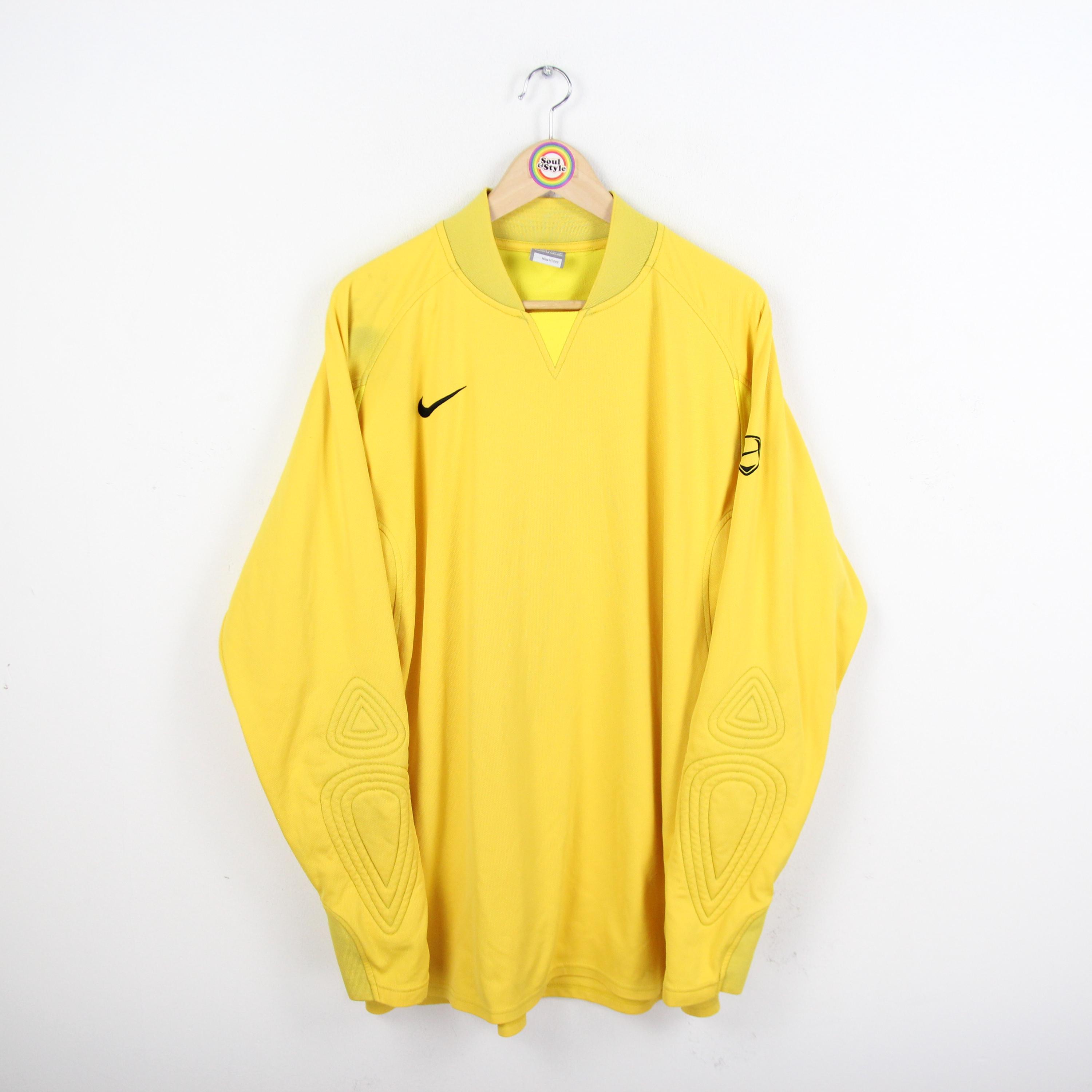 美品✨️　ビンテージ　ゴールキーパー　GK　ユニフォーム　NIKE Vintage T-shirt Jersey Size XL Goalkeeper Jersey Nike - Etsy Israel
