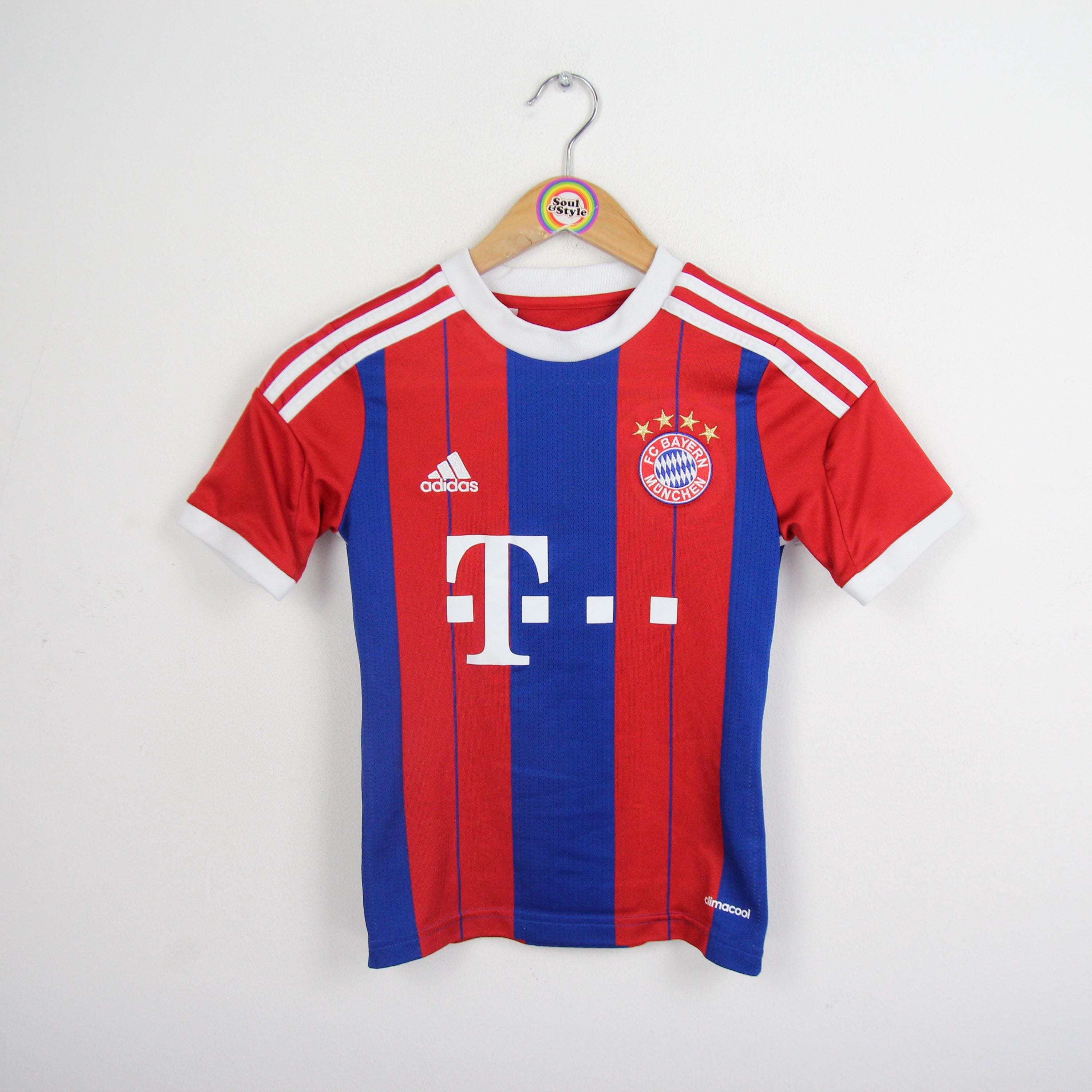 Vintage T-shirt Jersey Size 140 (children's Size) Bayern Munich