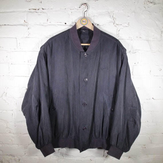 Vintage 90s Silk Blouson Size XL