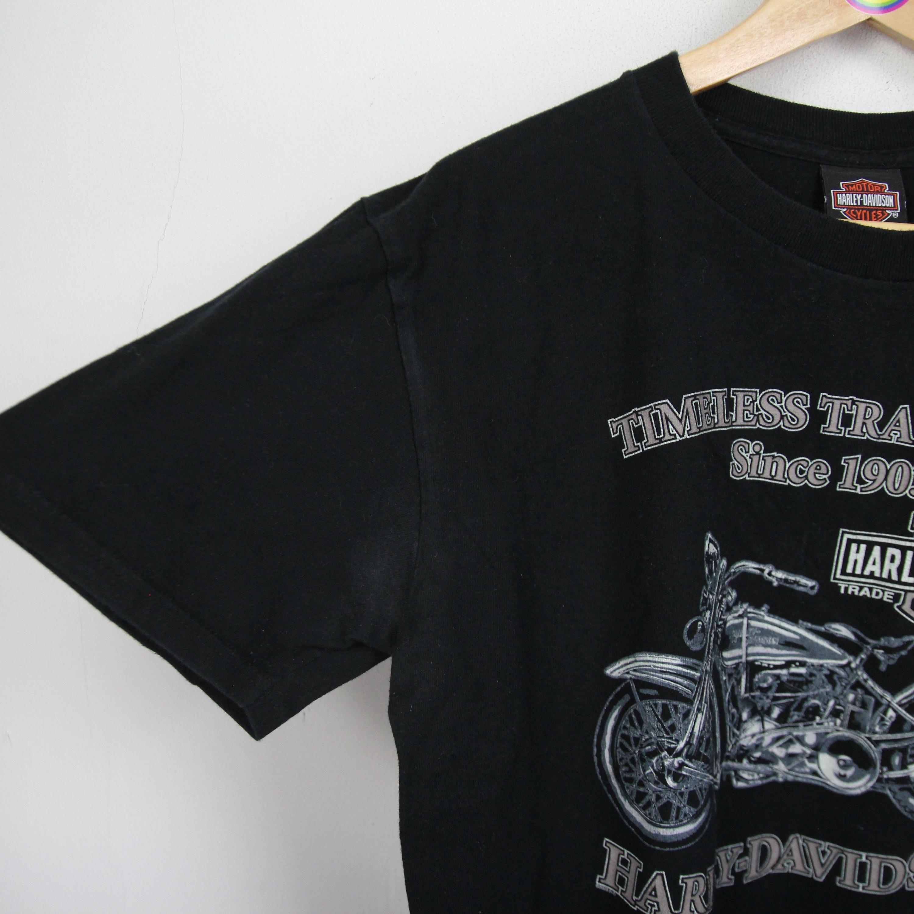 Vintage T-shirt Size L Harley Davidson Motorcycles Timeless