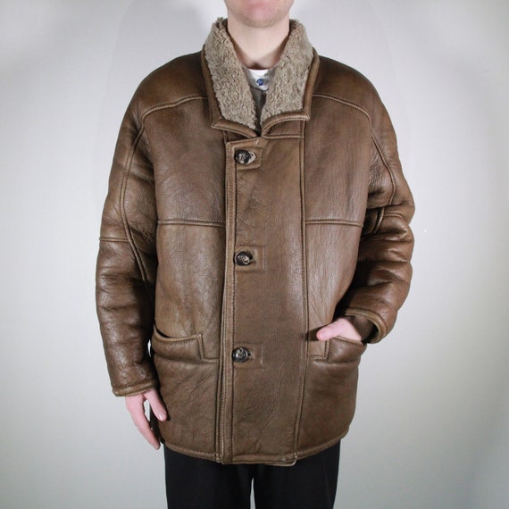 Vintage 80s 90s Lambskin Coat Leather Jacket Size M Vintage 80s 90s Lambskin Coat Leather Jacket Size M