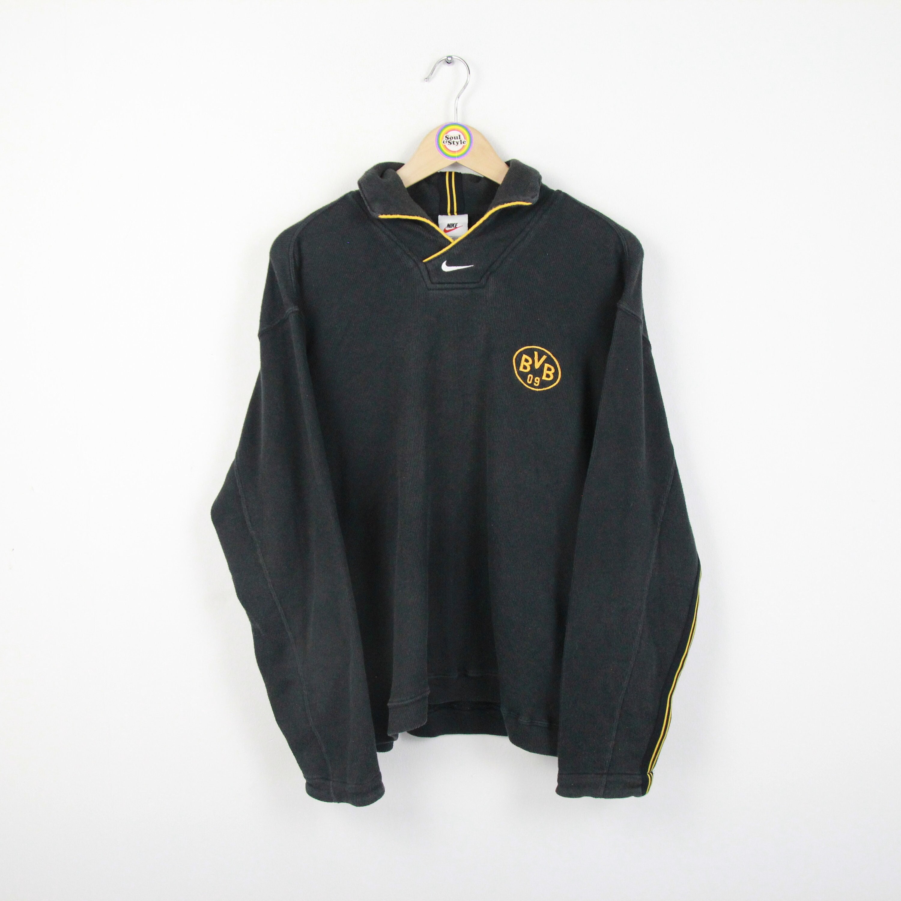 Baby Sweater Bvb Sweater Vintage 90s Sweatshirt S-M BVB Borussia