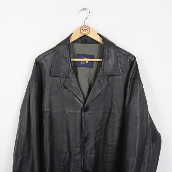 Italy Vintage〕90s Opencolor LeatherCoat Italy Vintage〕90s Opencolor LeatherCoat