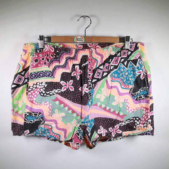 Diadora, Vintage Crazy Summer Shorts Size XL diadora