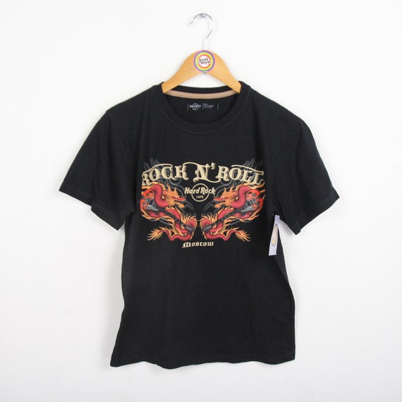 Vintage T-shirt Size S Hard Rock Cafe Moscow Moscow Moskva - Etsy