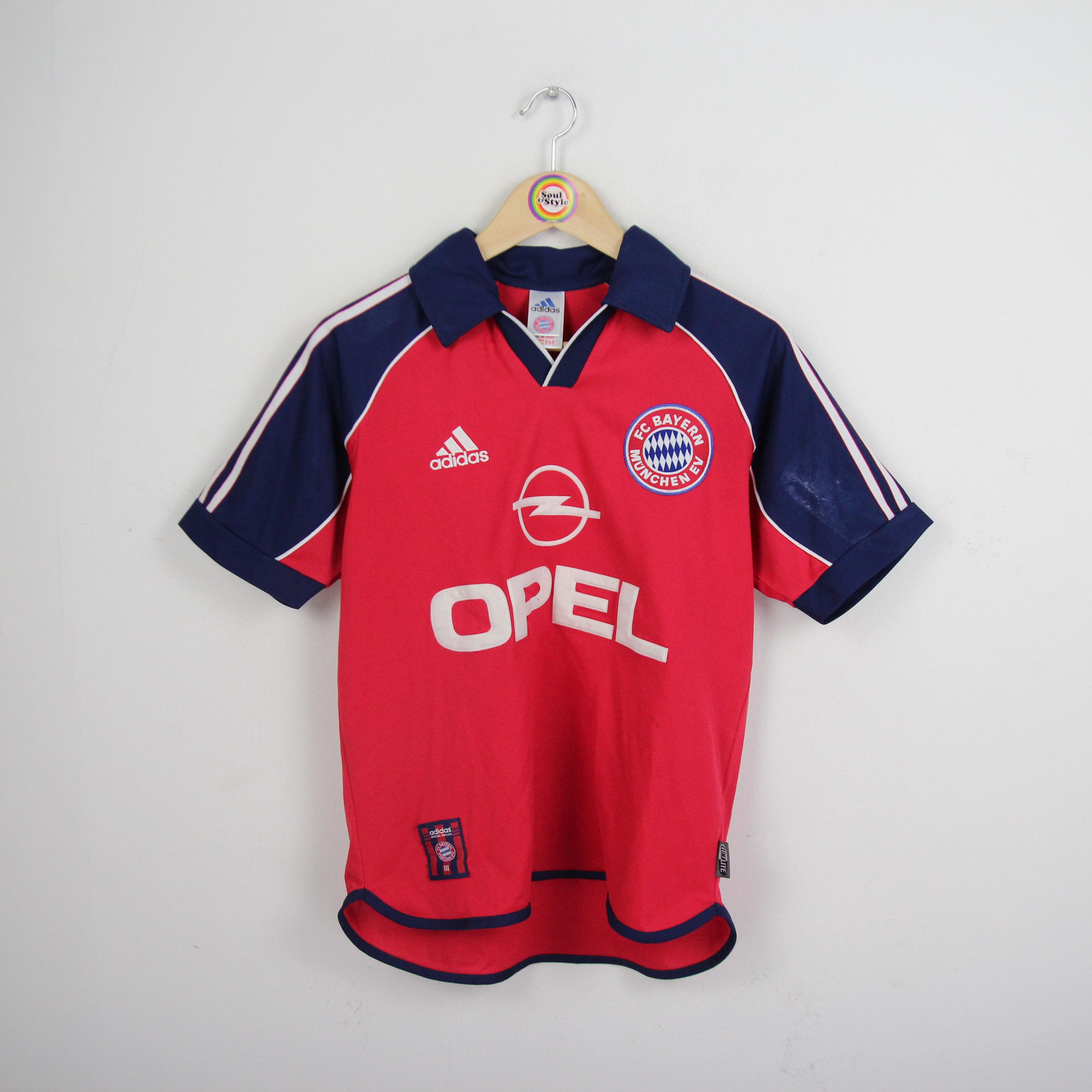 Vintage T-shirt Jersey Size XS Bayern Munich Official Replica 1999