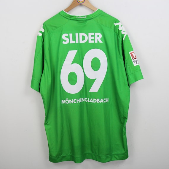 Vintage Borussia Mönchengladbach 2017-18 Away T-shirt Jersey Size