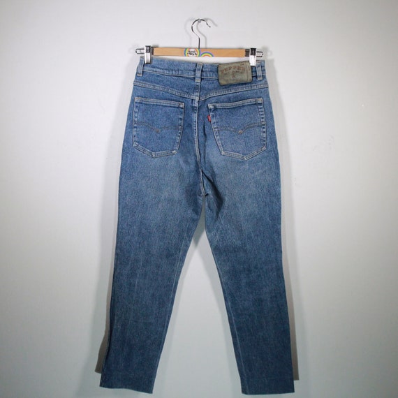 Vintage highwaist trousers jeans women's size M 8… - image 4
