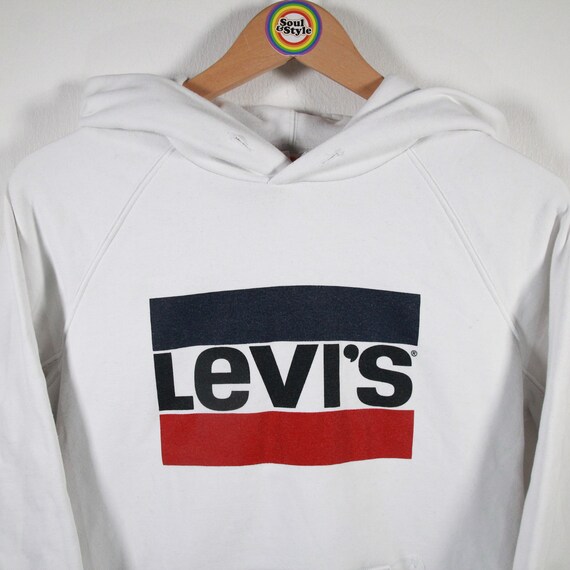Vintage 90s Sweatshirt Hoodie XS Levi's 
