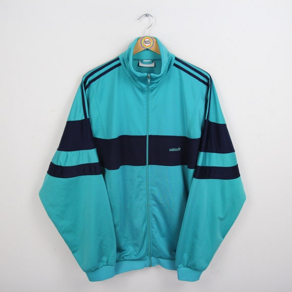 Vintage 90s Sportjacke XL Adidas Trainingsjacke Sp