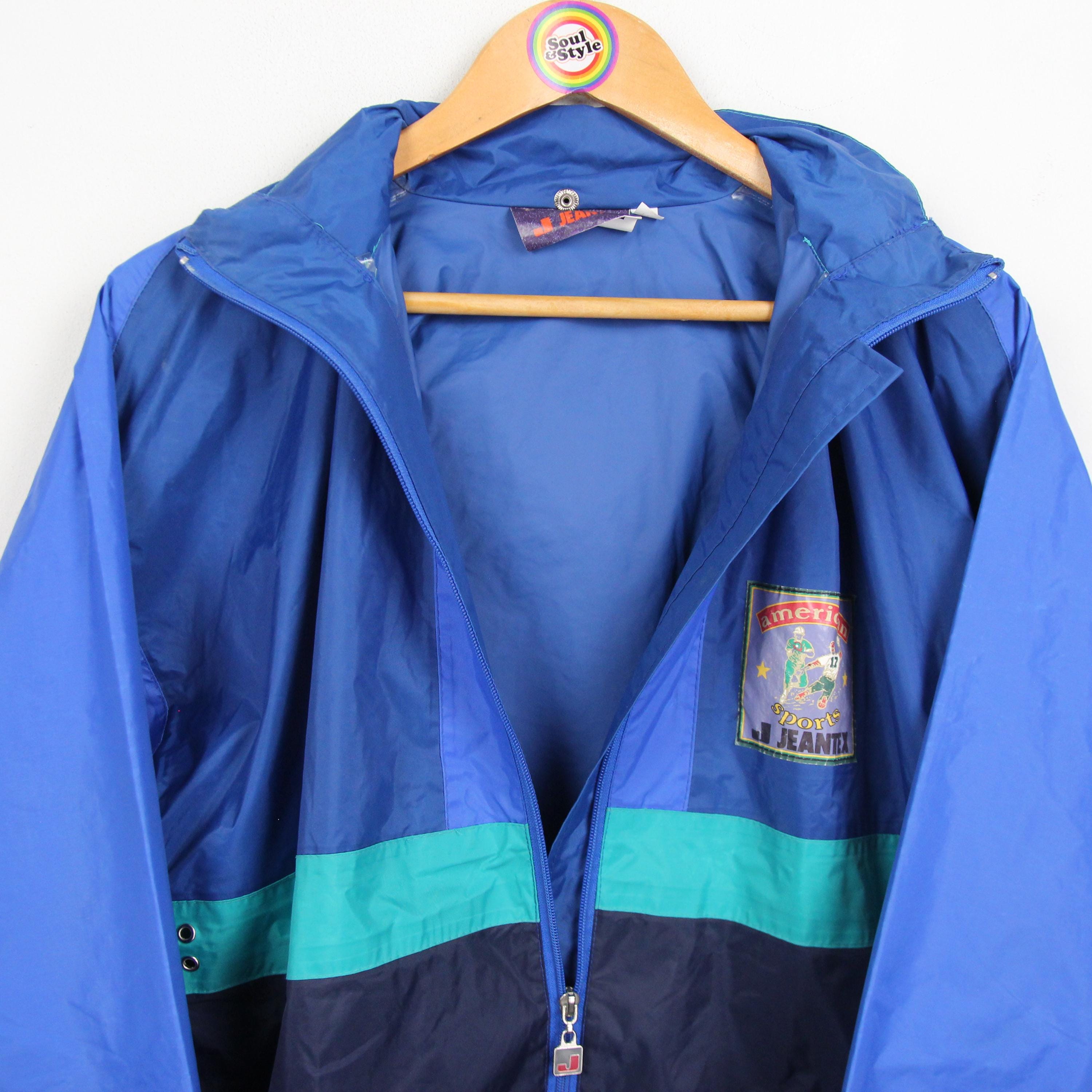 Vintage 90s Rain Jacket Jeantex S (176 Child Size