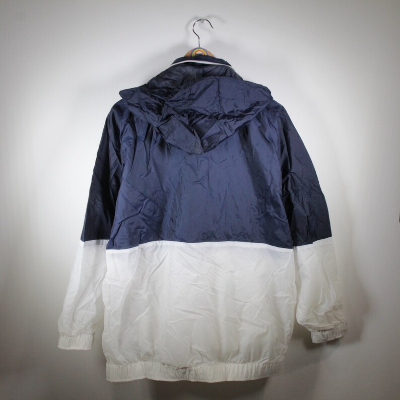 Vintage 90s Rain Jacket Slip Jacket M L Windbreaker Rodeo