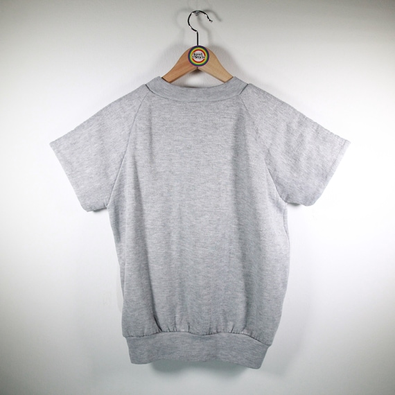 人気ブランド新作豊富 Short Sweatshirt 90s Vintage Sleeve in Made Size) (women's M トップス