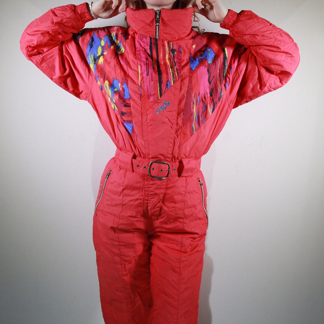 Combinaison De Ski Vintage Fusalp – Années 80/90, Taille L (42/44) France
