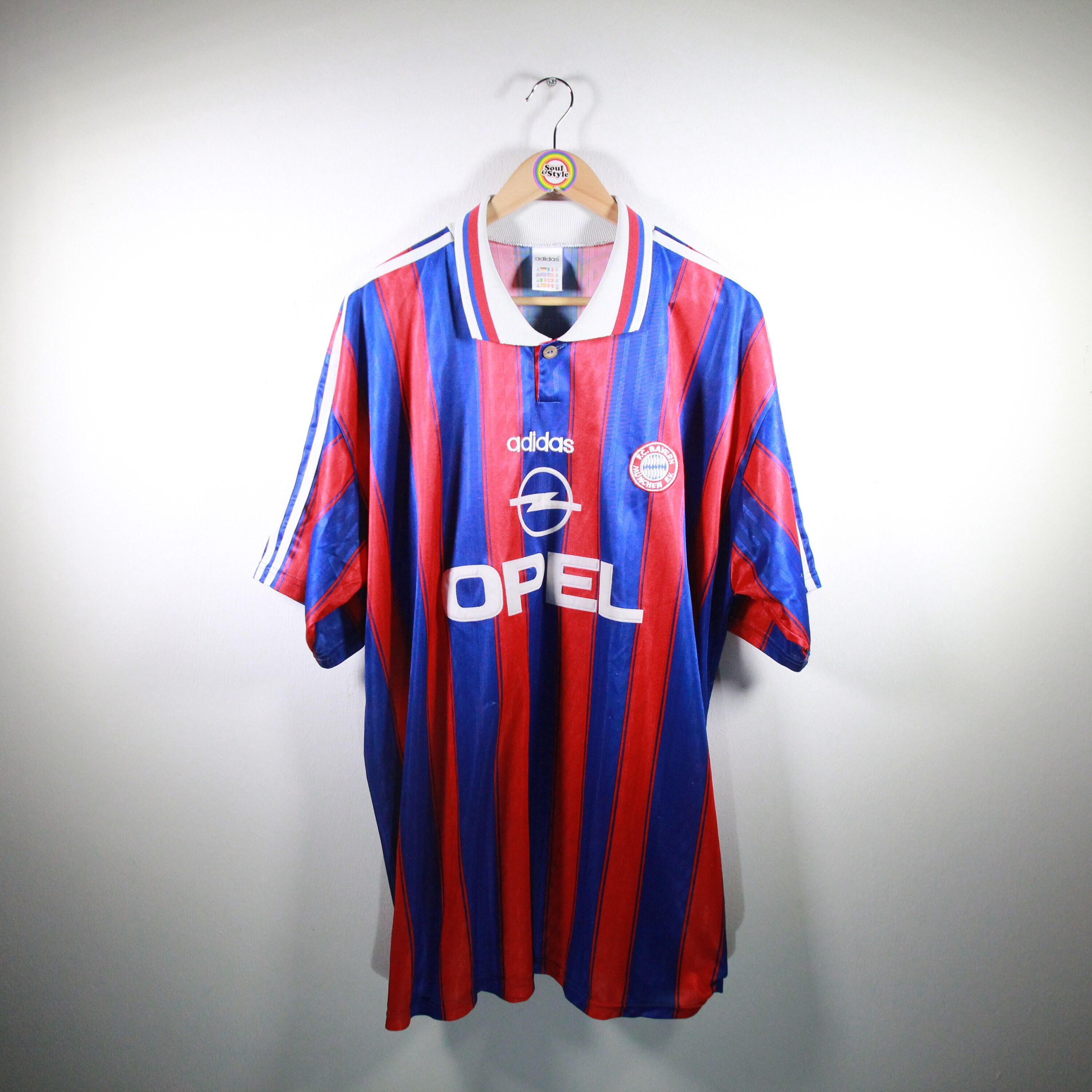 Vintage Adidas Soccer Jersey - 2XL