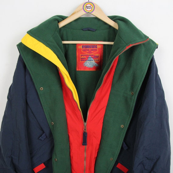 Vintage 90s ski jacket ski blouson winter jacket … - image 5