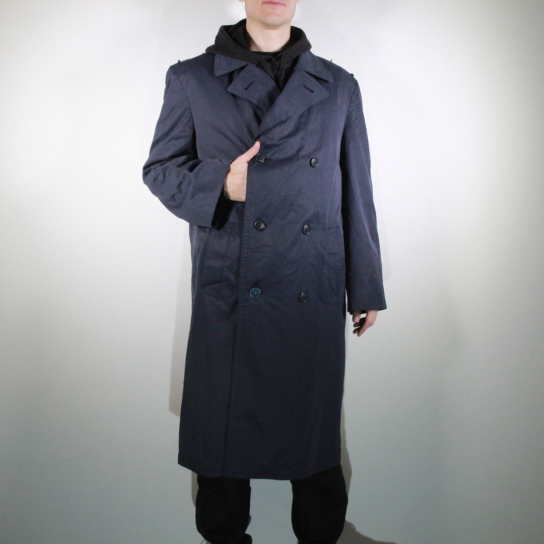 AUSTERLITZ / 90s double chester coat L