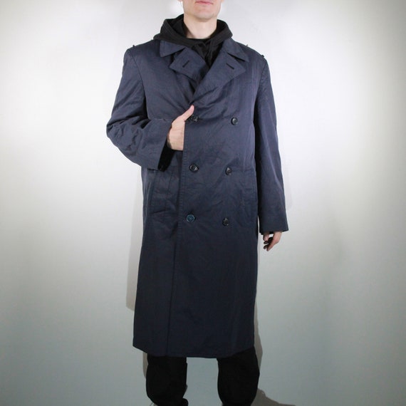 Vintage 90s Coat Jacket Trench Coat Size L Diolen - Etsy