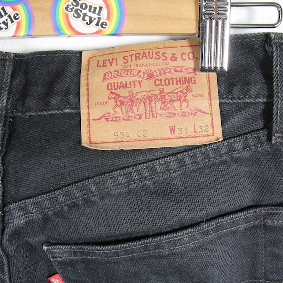 Vintage Levis 534 Denim Jeans Size W31 