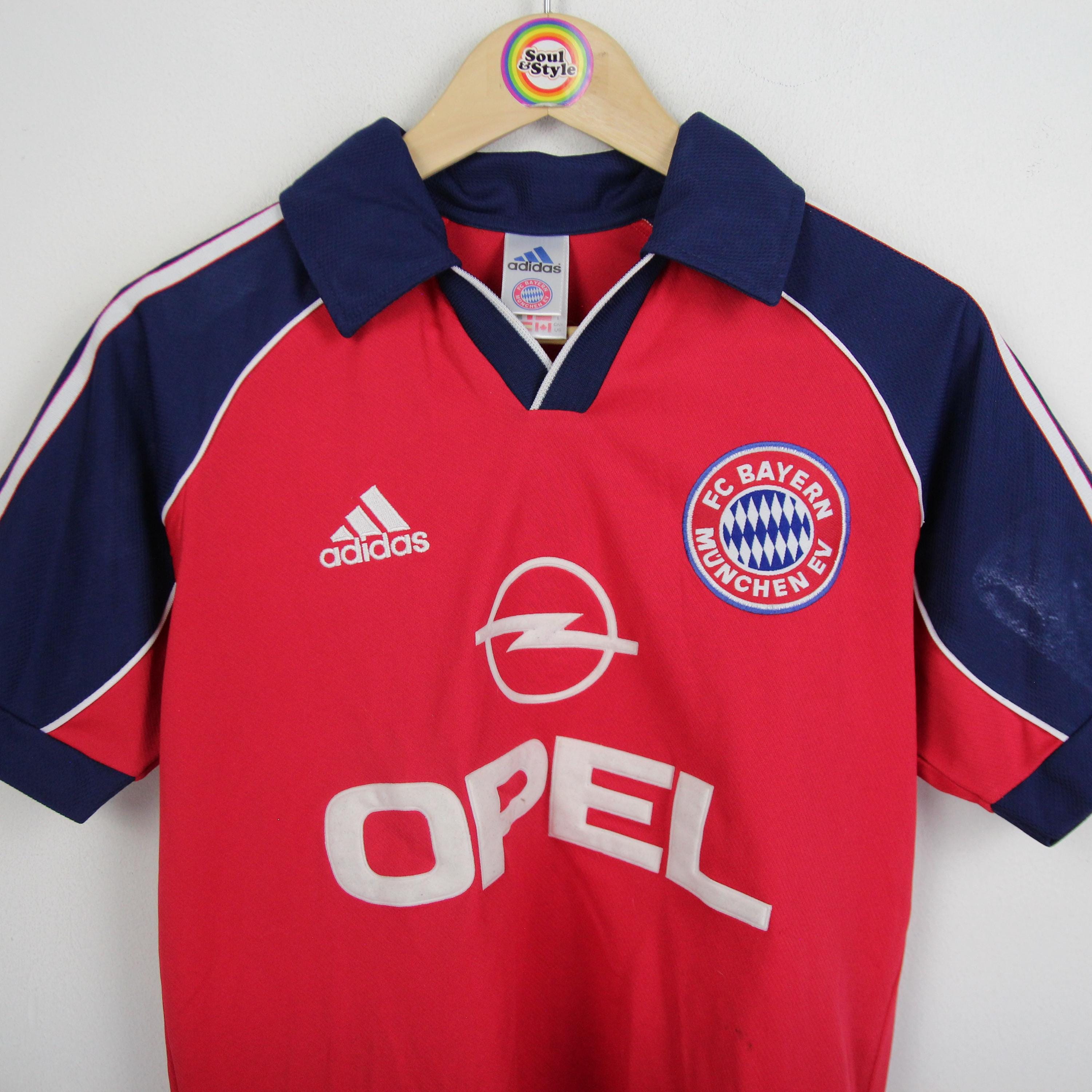 Vintage T-shirt Jersey Size XS Bayern Munich Official Replica 1999
