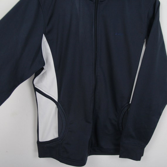 Vintage 90s sports jacket 2XL (women's size) asic… - image 4