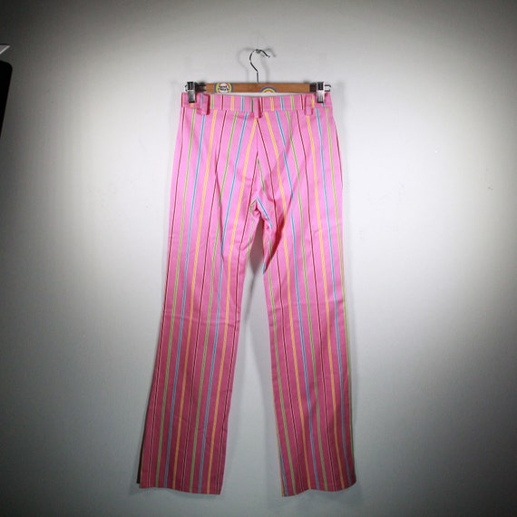 Vintage Highwaist Pants Jeans Fabric Pants Women … - image 5