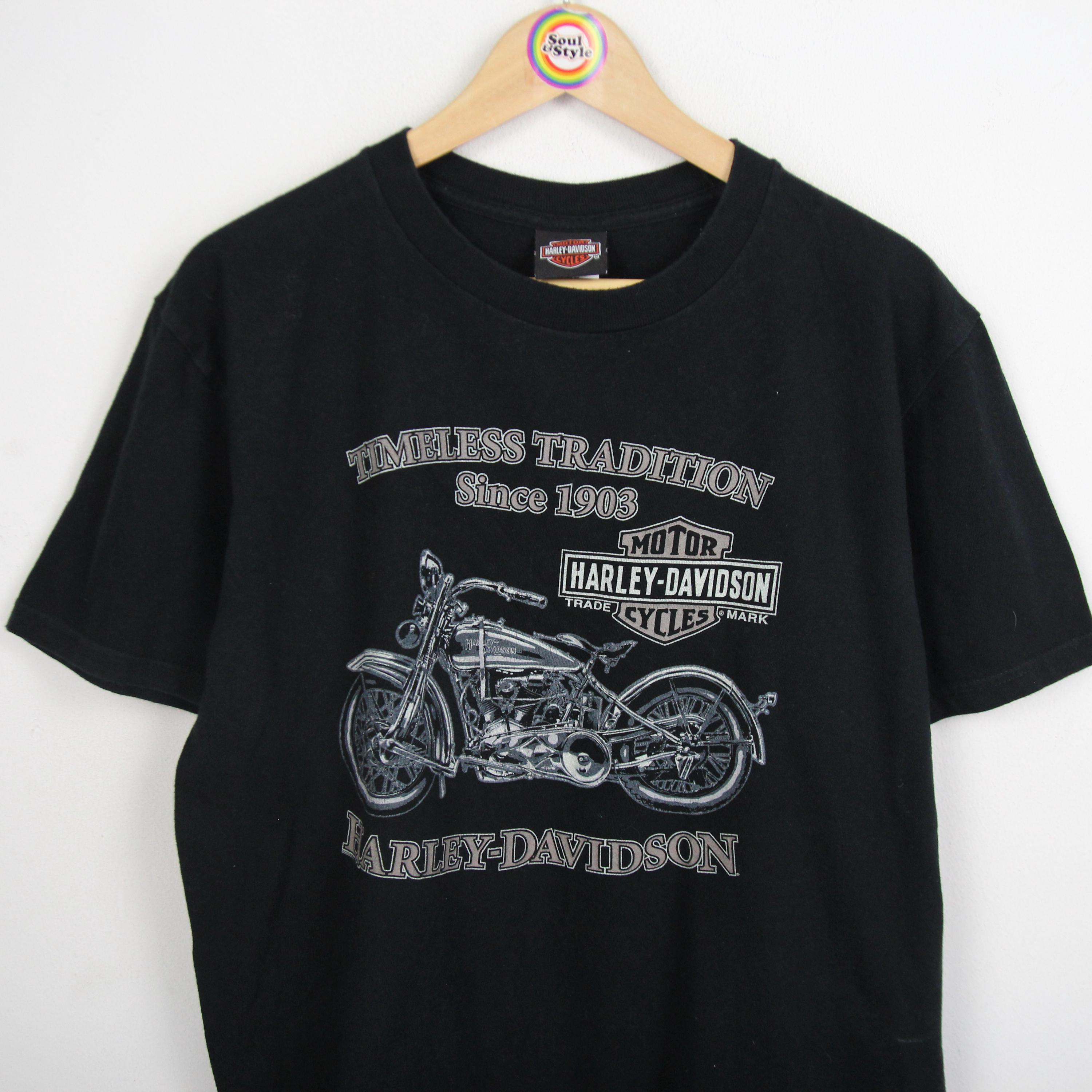 Harley-Davidson ヴィンテージTシャツ Ｌ Vintage T-shirt Size L Harley Davidson Motorcycles Timeless