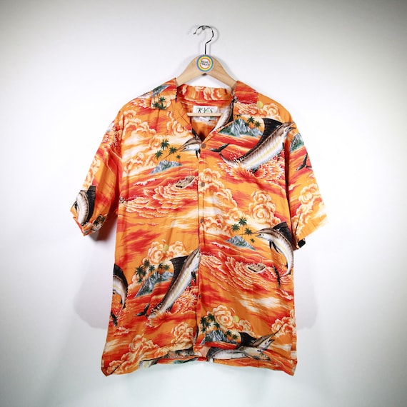 Vintage Surf Line Hawaii Original Jams Shirt Hawaiian size S