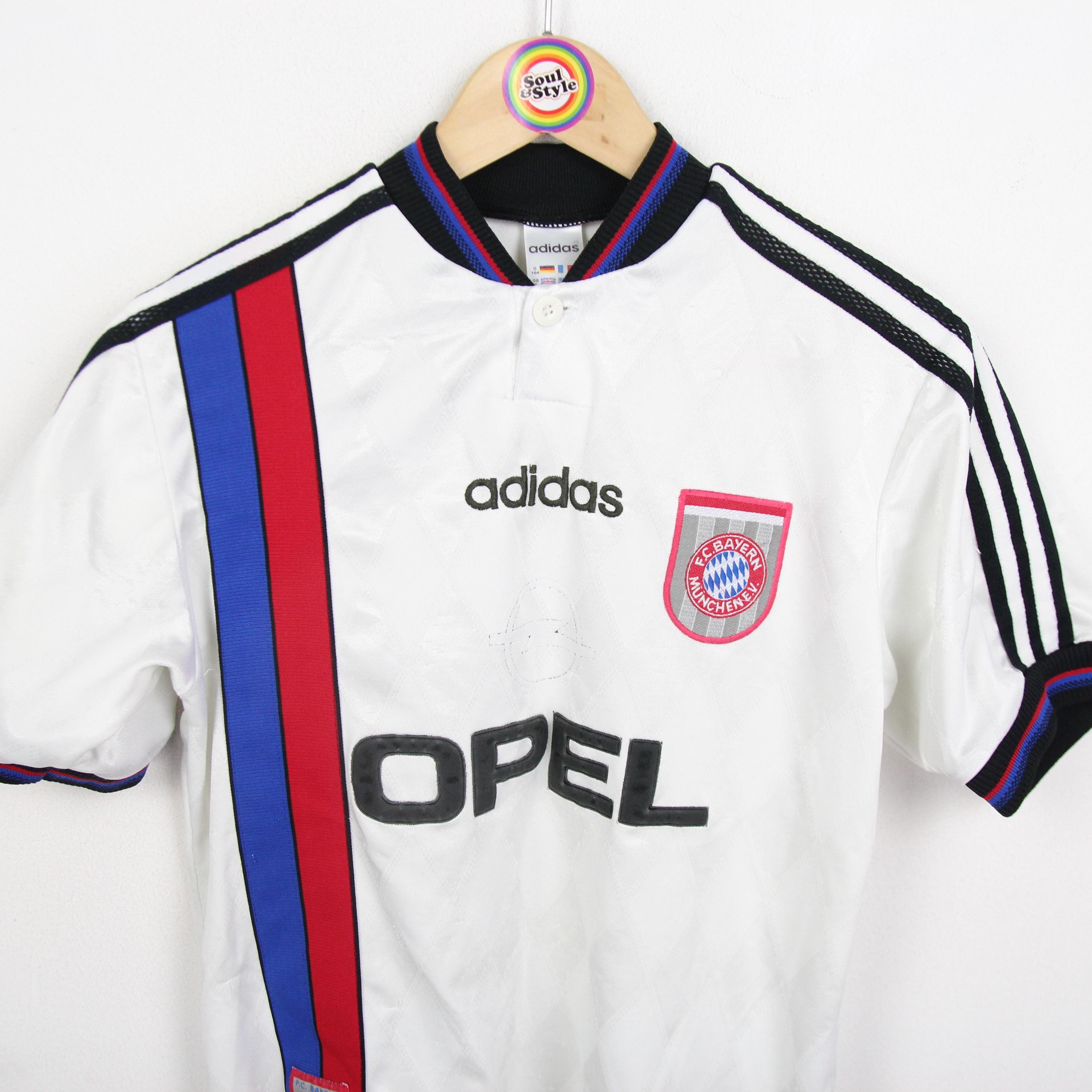 Vintage T-shirt Jersey Size XS (164) Bayern Munich 1997-98 Away
