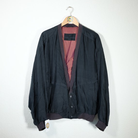 Vintage 90s Silk Blouson Size L