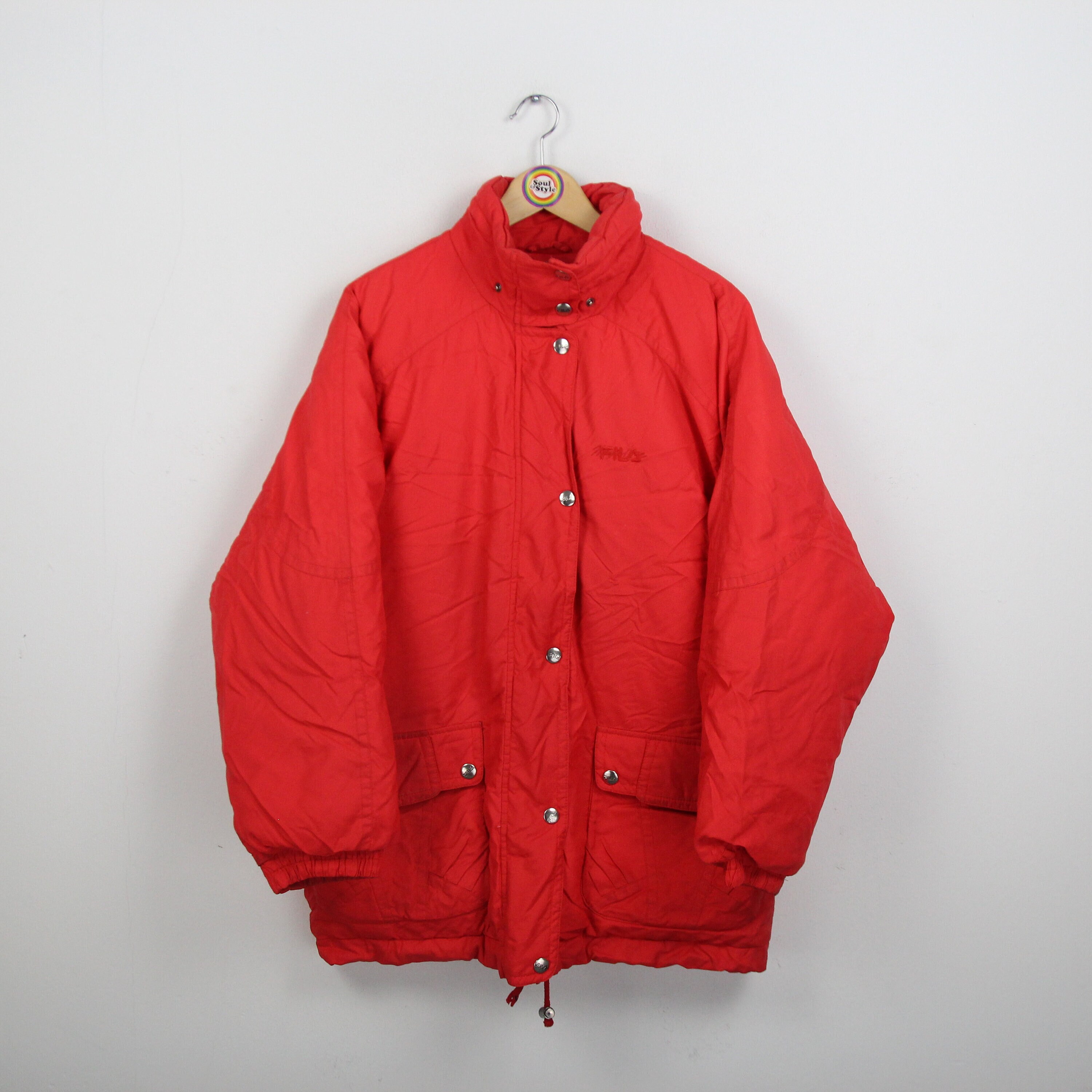 ジャケット・アウター 90s 00s archive FILA ski jacket Vintage 90s Ski Jacket Ski Blouson Winter Jacket Size L Fila