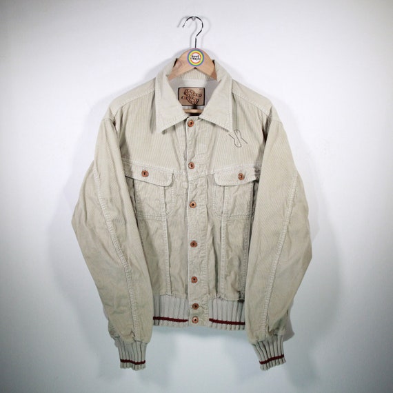 Vintage 90s Corduroy Jacket Size M Etsy