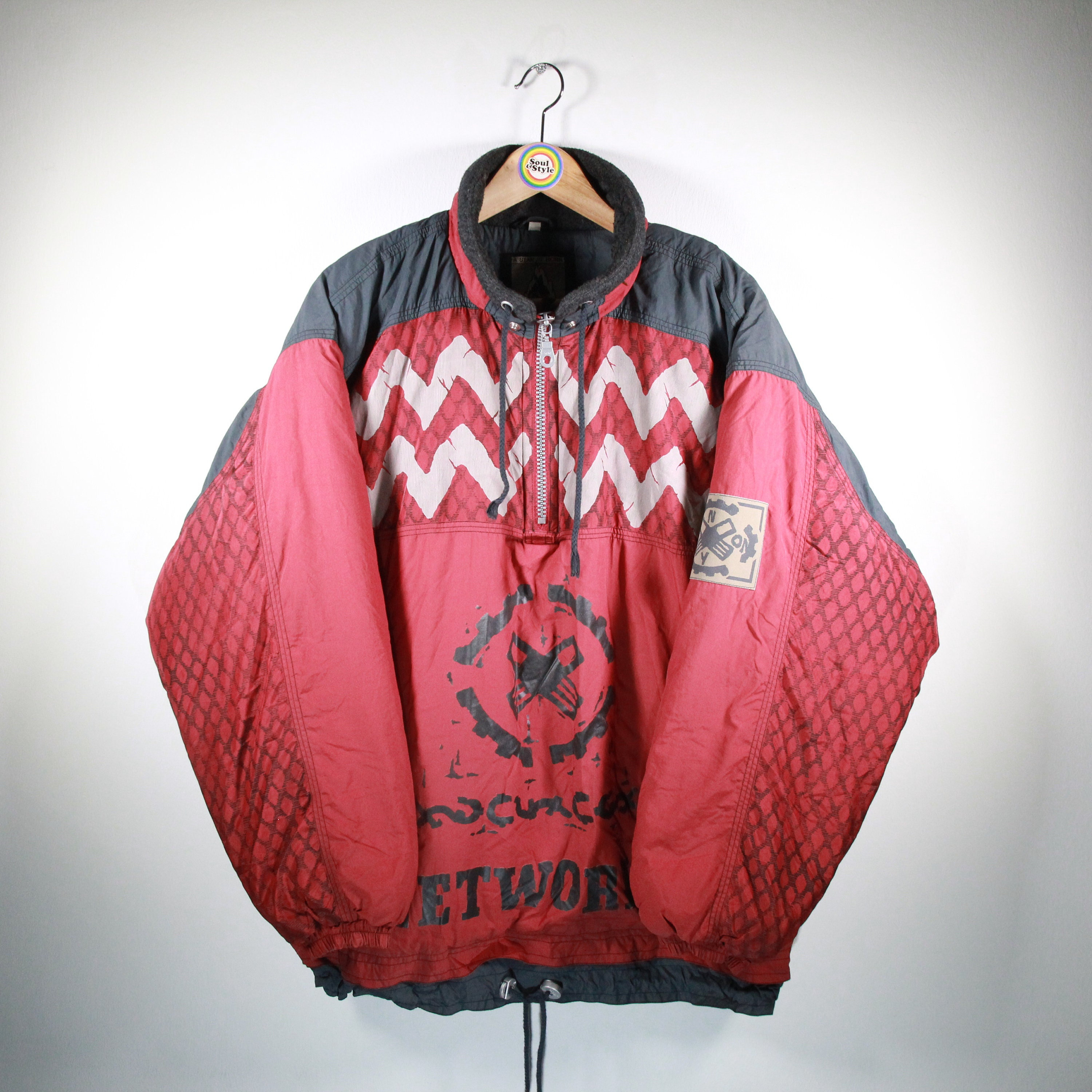 Vintage 90s Ski Jacket Skiblouson Winter Jacket Size M-L