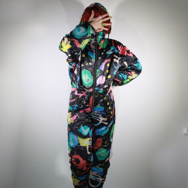 90s ski suit
