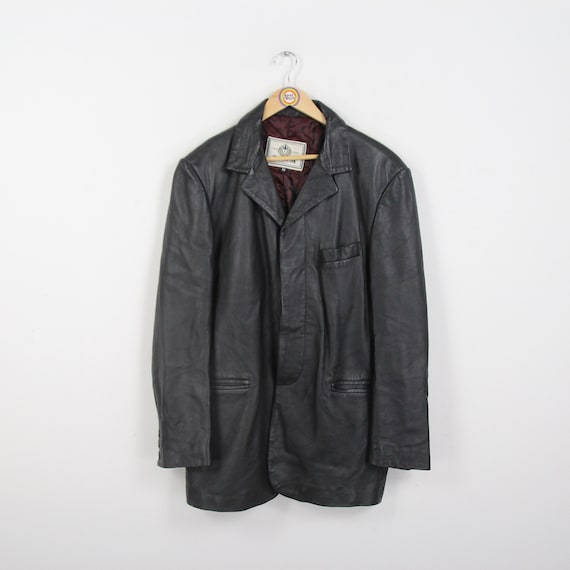 Vintage 80s 90s Teodem Leather Coat Size M - Etsy Canada