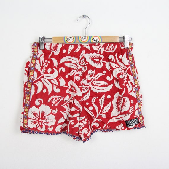 Vintage 90s Sportshorts Sport Pants Swim Trunks Size S Primitive Made in USA Hawaii Hermosa Beach Etsy Canada