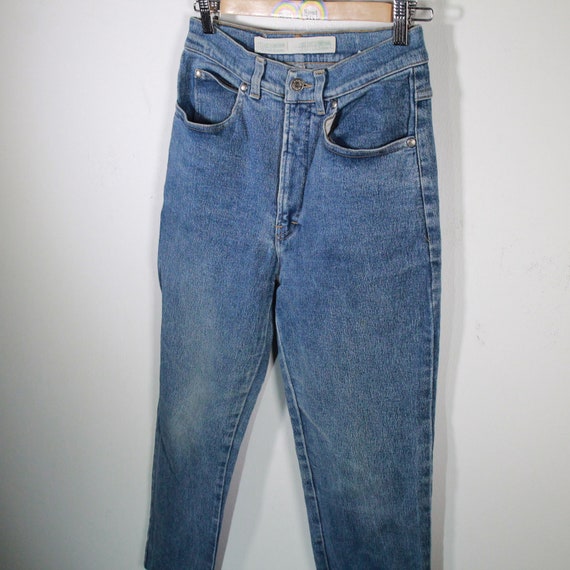 Vintage highwaist trousers jeans women's size M 8… - image 3