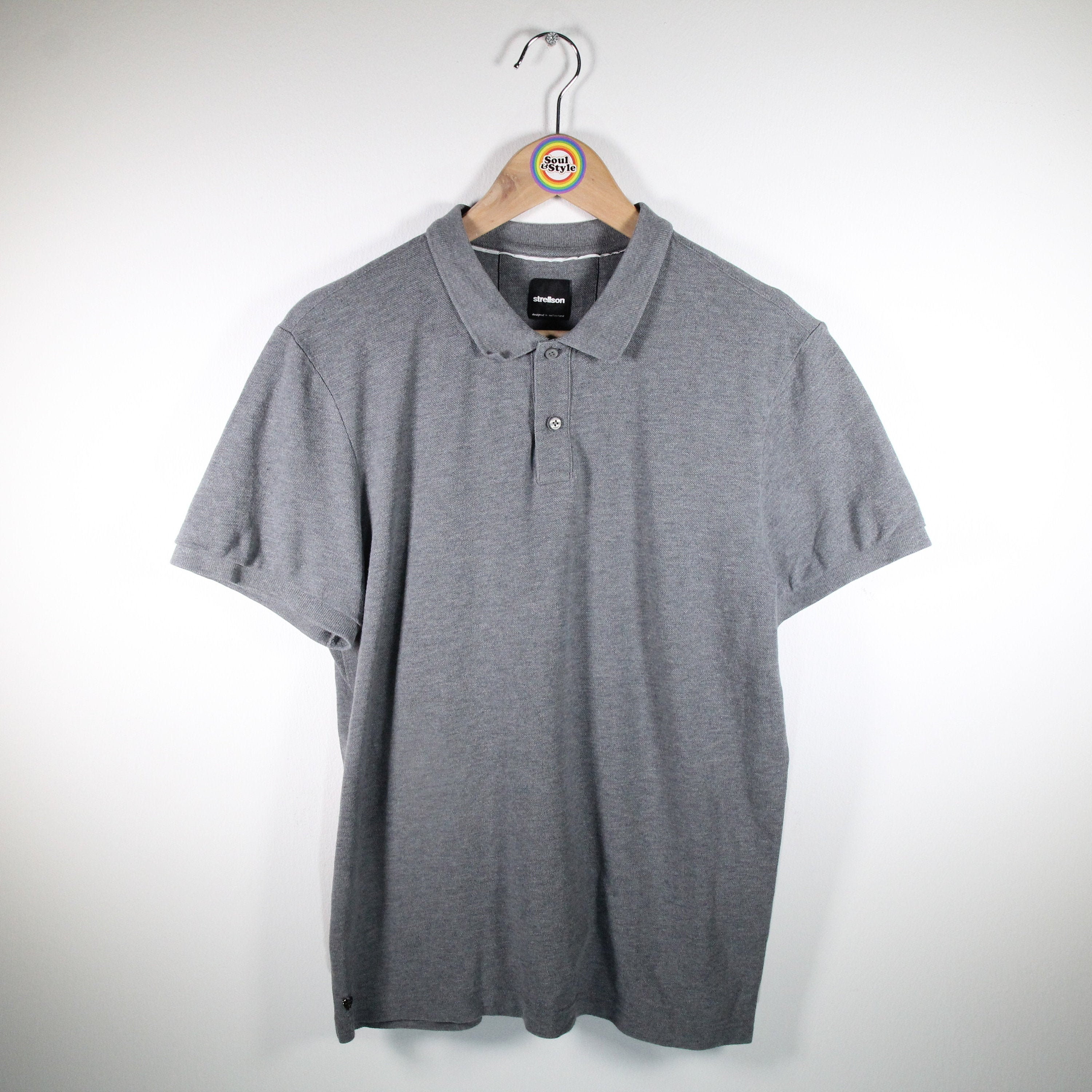 Vintage Polo Shirt Size M Strellson Etsy UK