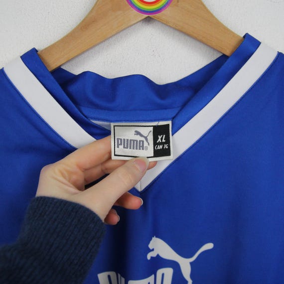 Vintage T-shirt Jersey Size XL Puma Football School With Rudi